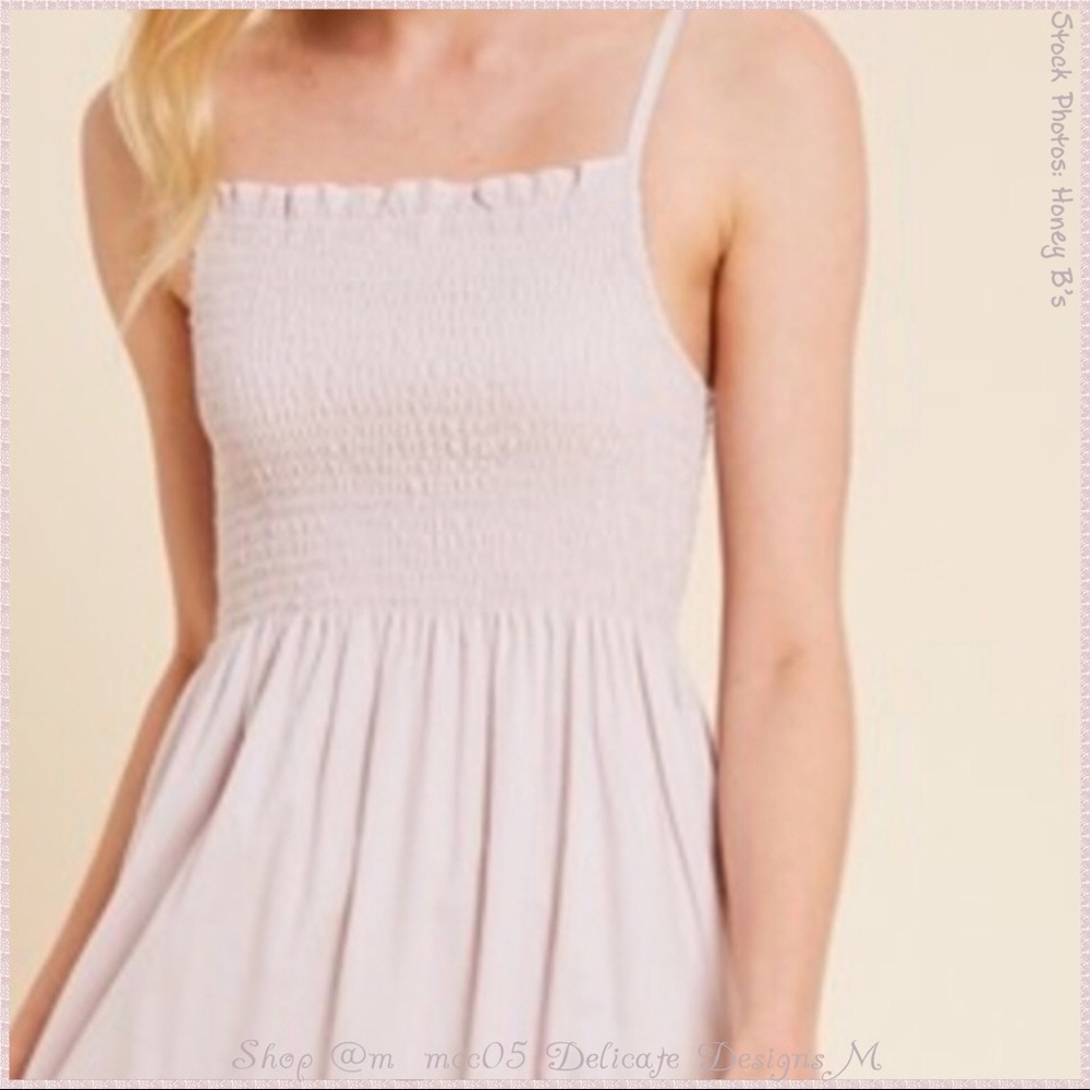 LAST 1 Bohemian Beauty Smocked Sundress - Picture 3 of 12